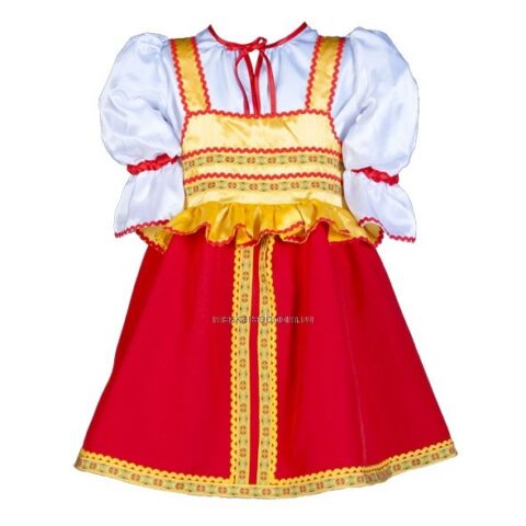 Русский народный костюм "Варенька" детский модель 1