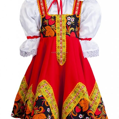 Русский народный костюм "Ульяна" детский модель 4