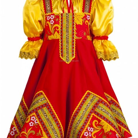Русский народный костюм "Ульяна" детский модель 3