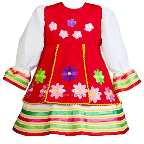 Русский народный костюм "Лариса" детский