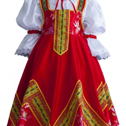 Русский народный костюм "Ульяна". детский Модель 2.