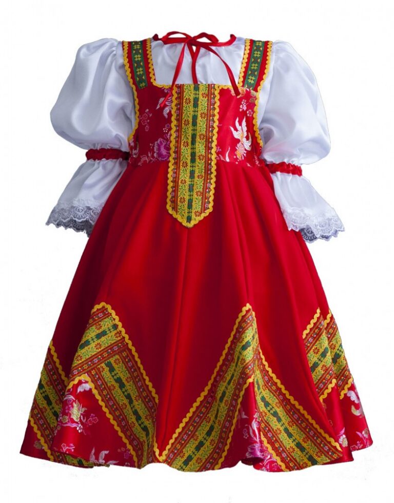 Русский народный костюм "Ульяна". детский Модель 2.