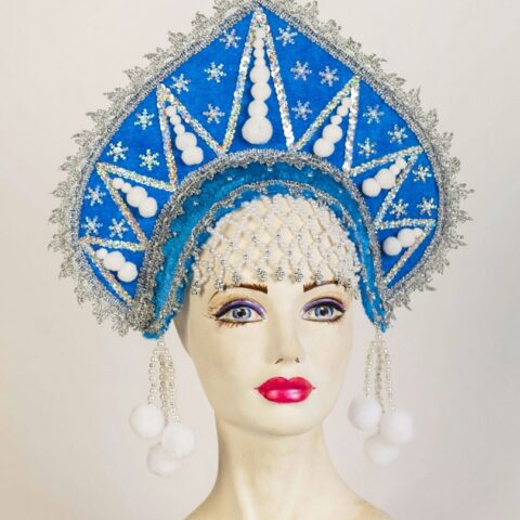 Кокошник "Галина" зимняя