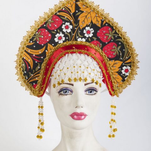 Кокошник "Галина Хохлома"