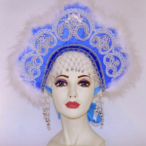 Кокошник "Алиса" зимняя