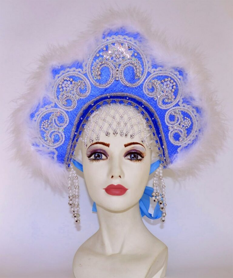 Кокошник "Алиса" зимняя